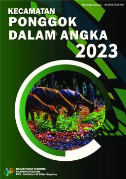 Kecamatan Ponggok Dalam Angka 2023