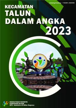 Talun Subdistrict In Figures 2023