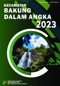 Kecamatan Bakung Dalam Angka 2023