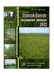 Statistik Daerah Kecamatan Srengat 2012